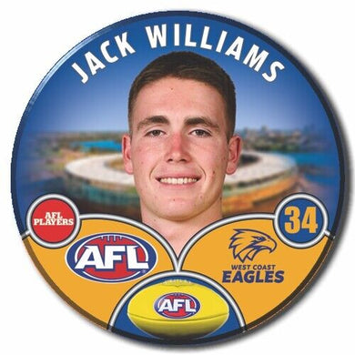 2024 AFL West Coast Eagles Football Club - WILLIAMS, Jack