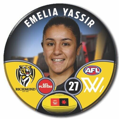 AFLW S9 Richmond Football Club - YASSIR, Emelia