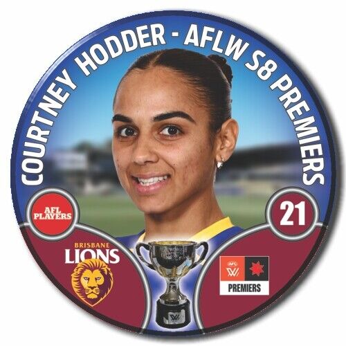AFLW S8 PREMIERS - HODDER, Courtney