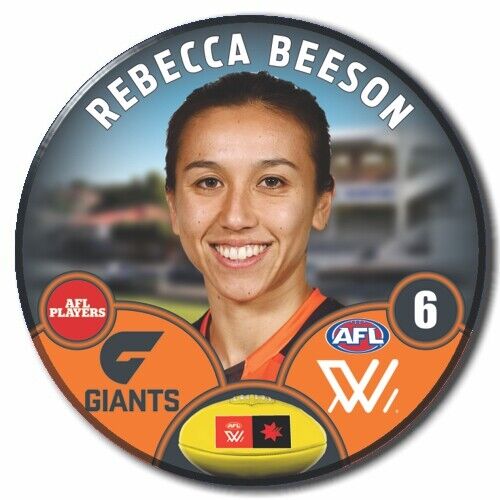 AFLW S8 GWS Giants Football Club - BEESON, Rebecca