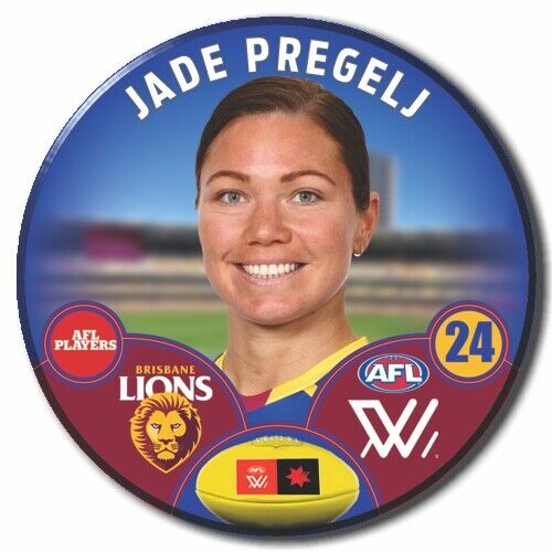 AFLW S8 Brisbane Lions Football Club - PREGELJ, Jade