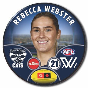 AFLW S9 Geelong Football Club - WEBSTER, Rebecca