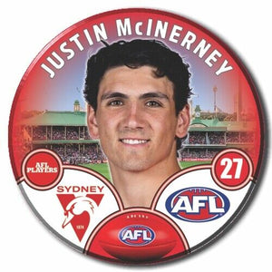 2023 AFL Sydney Swans Football Club - McINERNEY, Justin