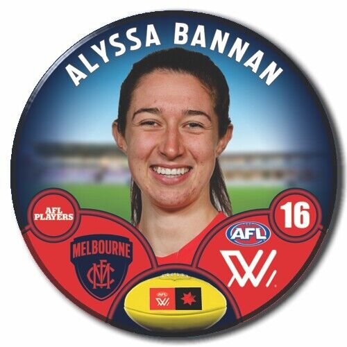 AFLW S8 Melbourne Football Club - BANNAN, Alyssa