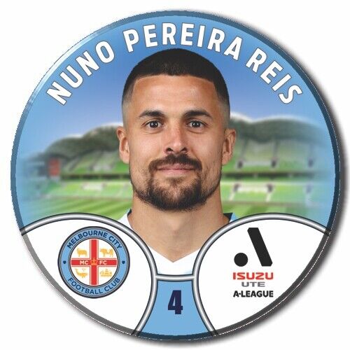 ISUZU UTE A-LEAGUE - MELBOURNE CITY - PEREIRA REIS, Nuno