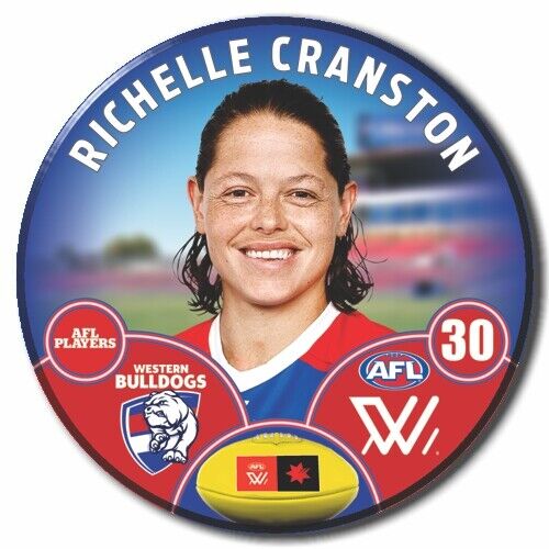 AFLW S8 Western Bulldogs Football Club - CRANSTON, Richelle