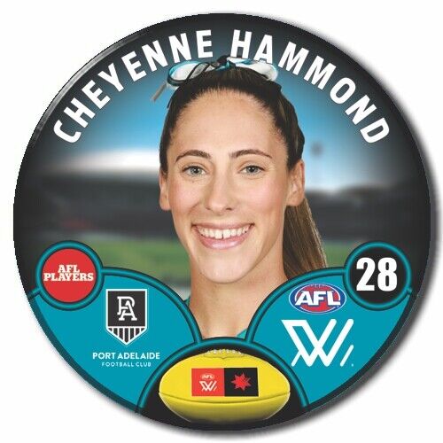 AFLW S8 Port Adelaide Football Club - HAMMOND, Cheyenne