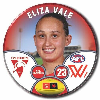 AFLW S9 Sydney Swans Football Club - VALE, Eliza