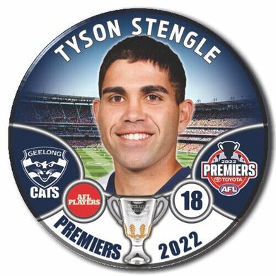 2022 AFL PREMIERS Geelong - STENGLE, Tyson