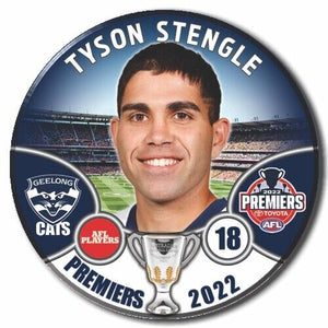 2022 AFL PREMIERS Geelong - STENGLE, Tyson