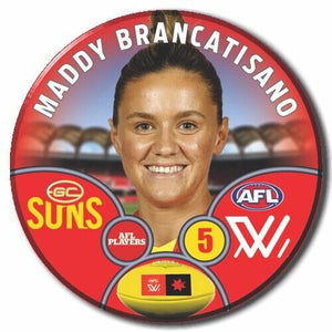 AFLW S9 Gold Coast Suns Football Club - BRANCATISANO, Maddy