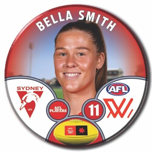 AFLW S9 Sydney Swans Football Club - SMITH, Bella