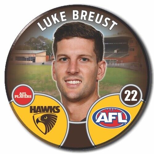 2022 AFL Hawthorn - BREUST, Luke