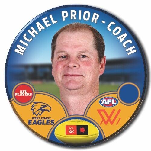 AFLW S8 West Coast Eagles Football Club - AA COACH - PRIOR, Michael