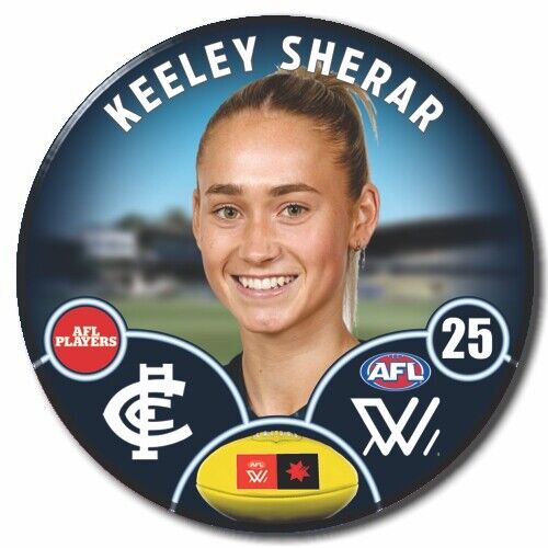 AFLW S8 Carlton Football Club - SHERAR, Keeley