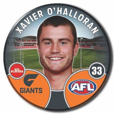 2022 AFL GWS Giants - O'HALLORAN, Xavier