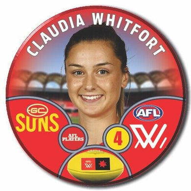 AFLW S9 Gold Coast Suns Football Club - WHITFORT, Claudia