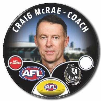 2024 AFL Collingwood Football Club - McRAE, Craig- COACH