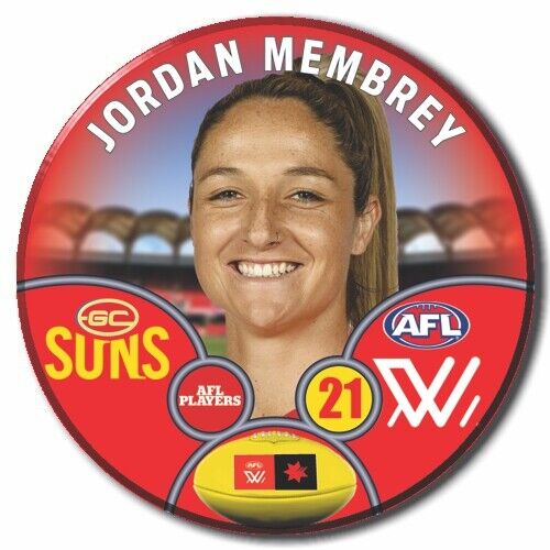 AFLW S9 Gold Coast Suns Football Club - MEMBREY, Jordan