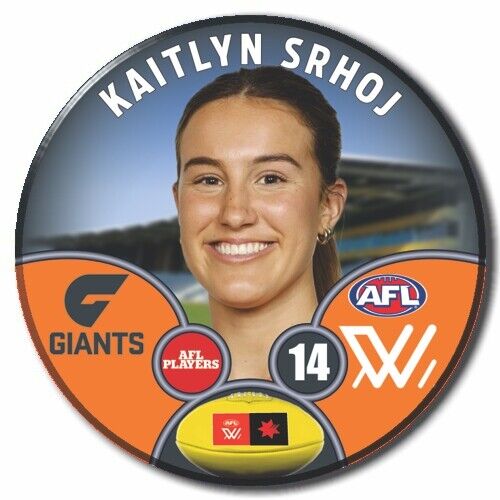 AFLW S9 GWS Giants Football Club - SRHOJ, Kaitlyn
