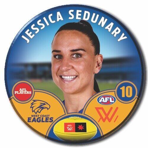 AFLW S8 West Coast Eagles Football Club - SEDUNARY, Jessica