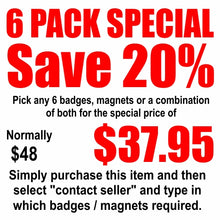 COLLINGWOOD SUPPORTER BADGES