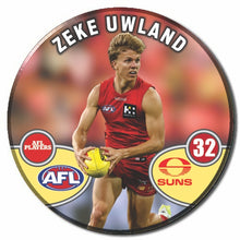 AFL 2026 GOLD COAST SUNS Football Club - UWLAND, Zeke