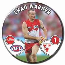 AFL 2026 SYDNEY SWANS Football Club - WARNER, Chad