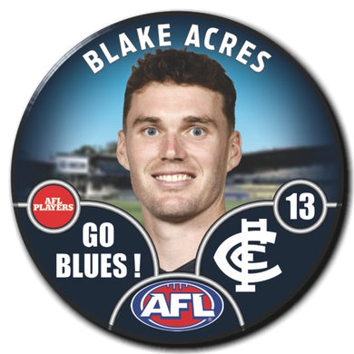 2025 AFL Carlton Football Club - ACRES, Blake