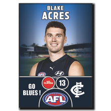 2025 AFL Carlton Football Club - ACRES, Blake