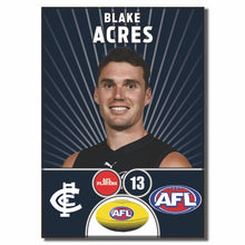 AFL 2026 CARLTON Football Club - ACRES, Blake