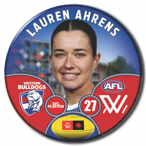 AFLW S9 Western Bulldogs Football Club - AHRENS, Lauren