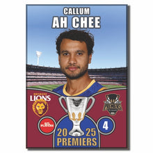 AFL 2025 PREMIERS - AH CHEE, Callum