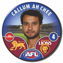 2025 AFL Brisbane Lions Football Club - AH CHEE, Callum