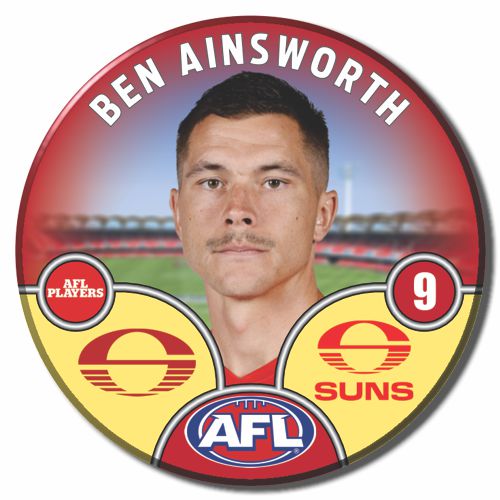 2025 AFL Gold Coast Suns Football Club - AINSWORTH, Ben