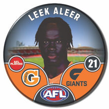 2025 AFL GWS Giants Football Club - ALEER, Leek