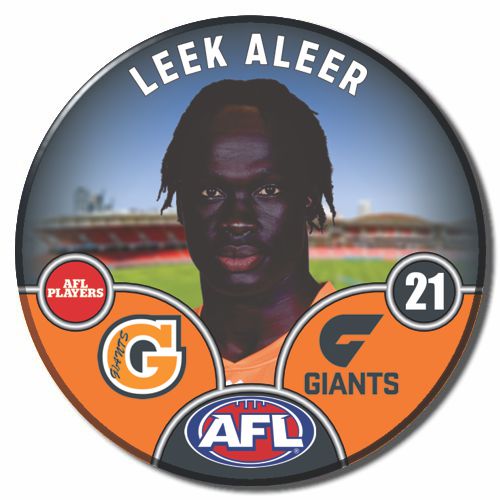 2025 AFL GWS Giants Football Club - ALEER, Leek