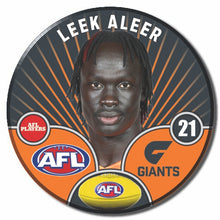 AFL 2026 GWS GIANTS Football Club - ALEER, Leek