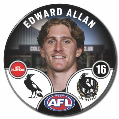 2025 AFL Collingwood Football Club - ALLAN, Edward