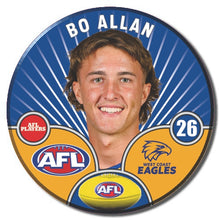 AFL 2026 WEST COAST EAGLES Football Club - ALLAN, Bo