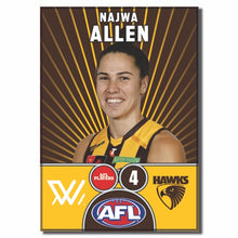 AFLW S10 HAWTHORN - ALLEN, Najwa
