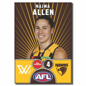 AFLW S10 HAWTHORN - ALLEN, Najwa