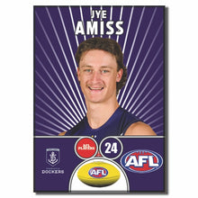 AFL 2026 FREMANTLE Football Club - AMISS, Jye
