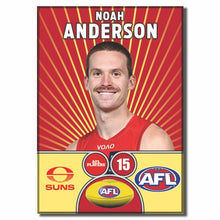 AFL 2026 GOLD COAST SUNS Football Club - ANDERSON, Noah