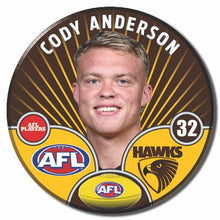 AFL 2026 HAWTHORN Football Club - ANDERSON, Cody