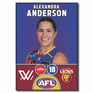 AFLW S10 BRISBANE - ANDERSON, Alexandra