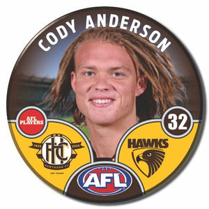 2025 AFL Hawthorn Football Club - ANDERSON, Cody