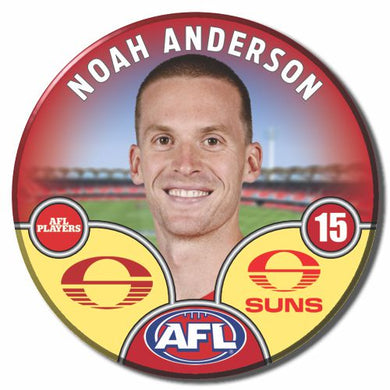 2025 AFL Gold Coast Suns Football Club - ANDERSON, Noah