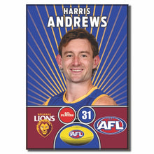 AFL 2026 BRISBANE LIONS Football Club - ANDREWS, Harris