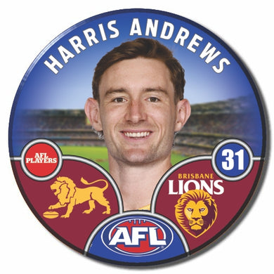 2025 AFL Brisbane Lions Football Club - ANDREWS, Harris